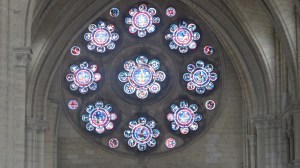 Cathédrale, rosace intérieure