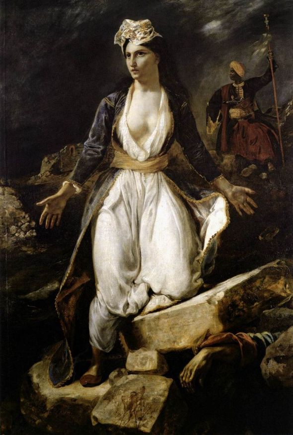 Delacroix la Grèce